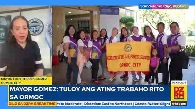 DILG sa DZRH Breaktime: Ormoc City teaches women skills to earn additional income while staying at home