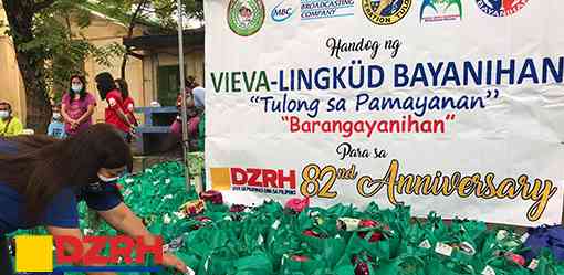 At least 1,000 families benefit from DZRH community pantries in Navotas