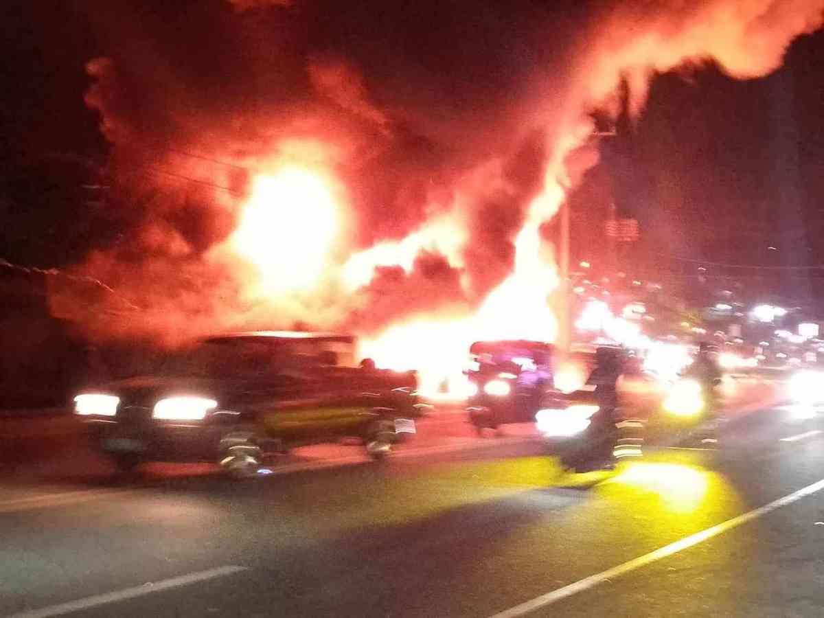 Fire hits junk shop in Antipolo City