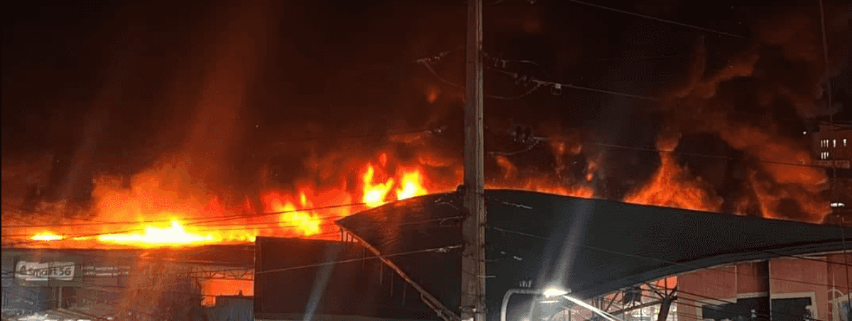 Fire razes parts of Baguio City Public Market, destroys P24M worth of property