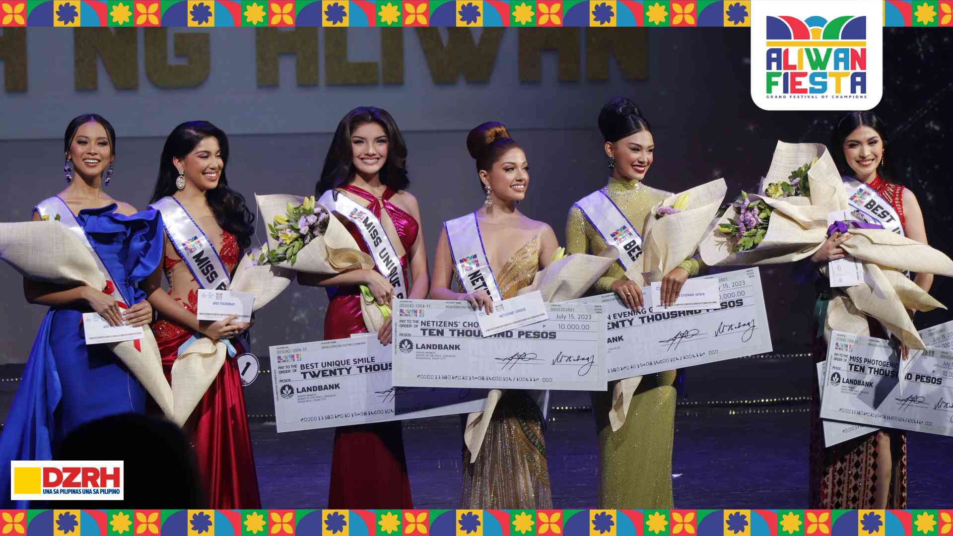 La Union's Festival Queen sweeps 4 special awards in Reyna ng Aliwan pageant night