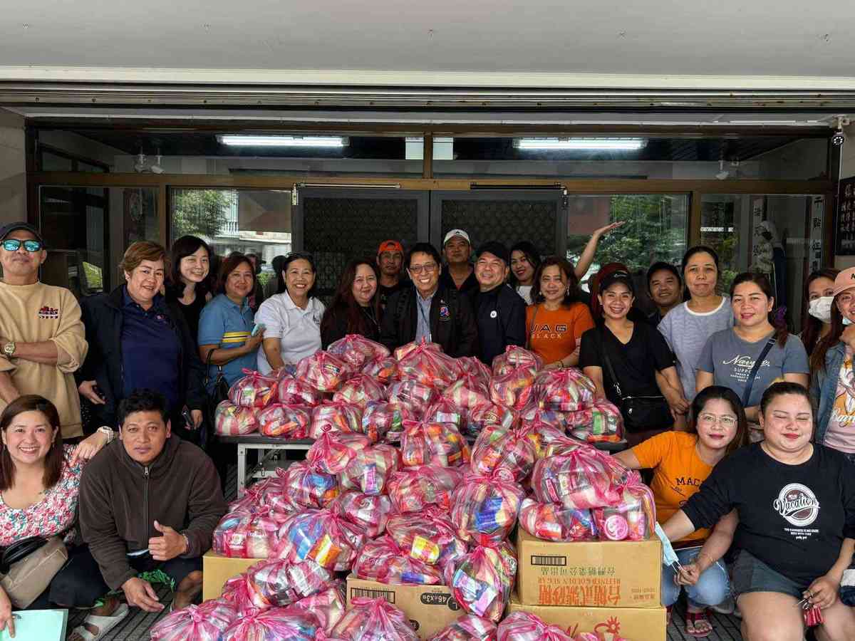 MECO distributes aid to Filipinos in Hualien affected by Taiwan strong quake