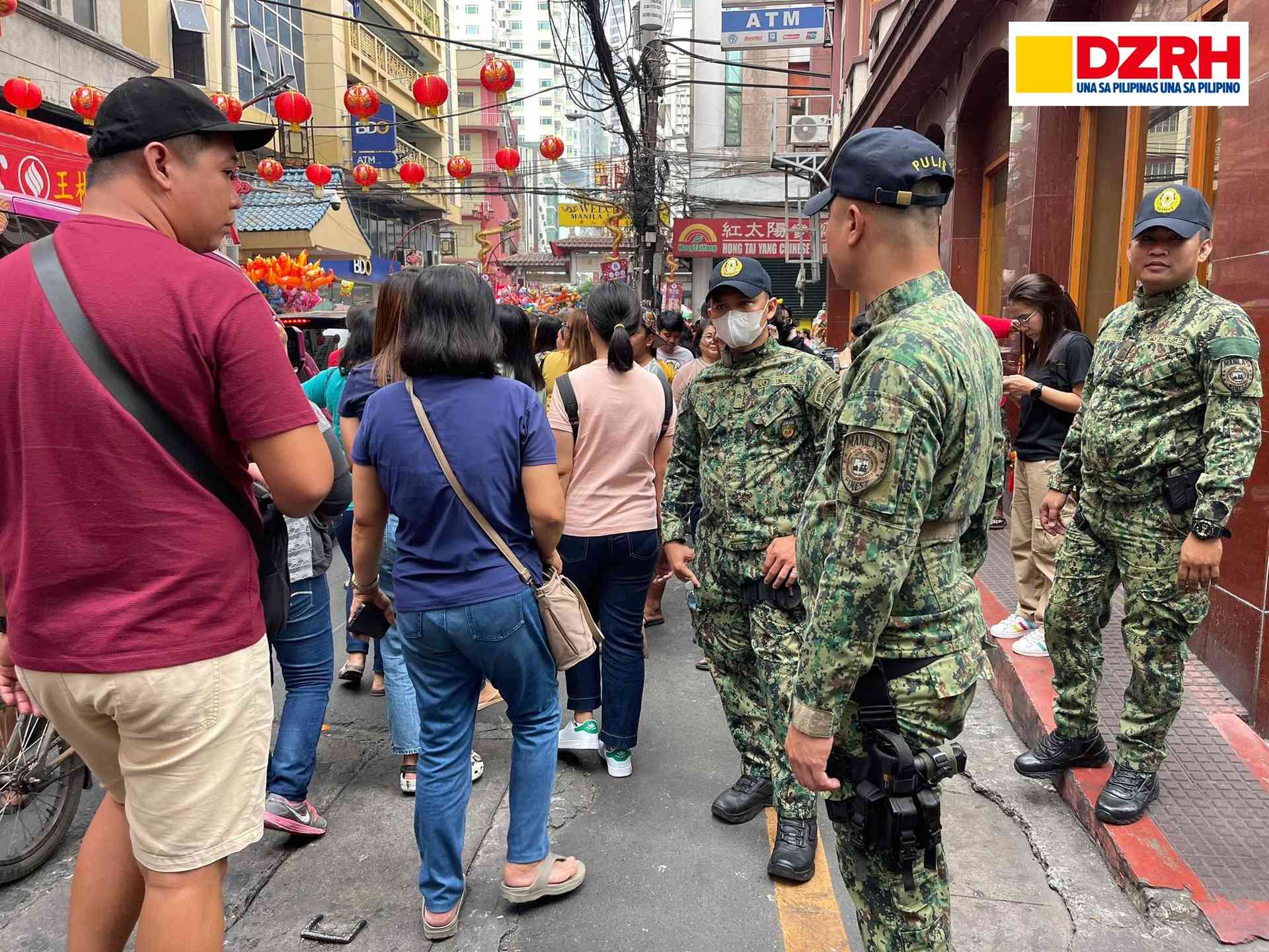 MPD deploys 1,500 personnel for Binondo's Chinese New Year celebration