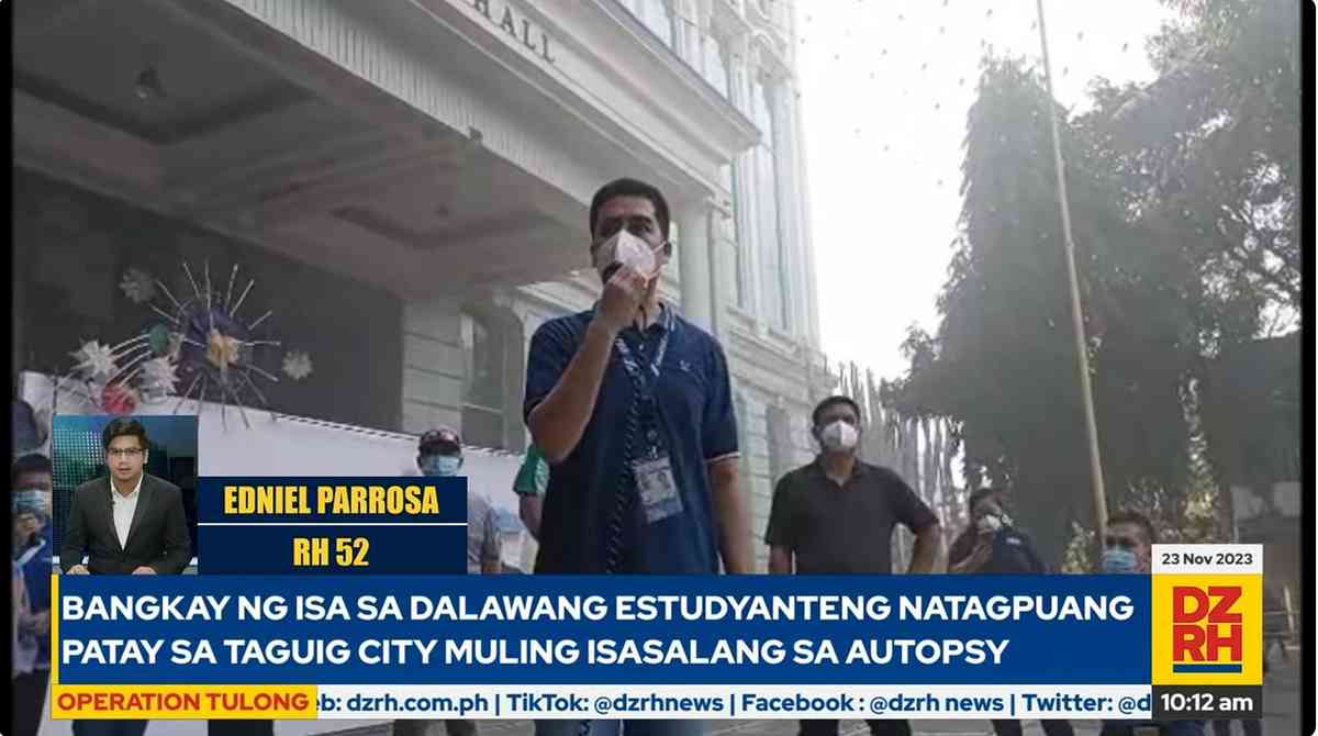 Pasig LGU suspends work for non-essential personnel due to city hall fire