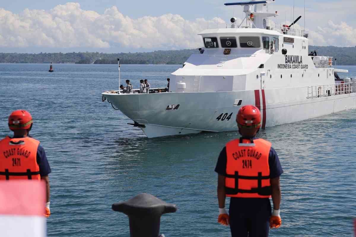 PCG welcomes Indonesia Coast Guard in Davao City