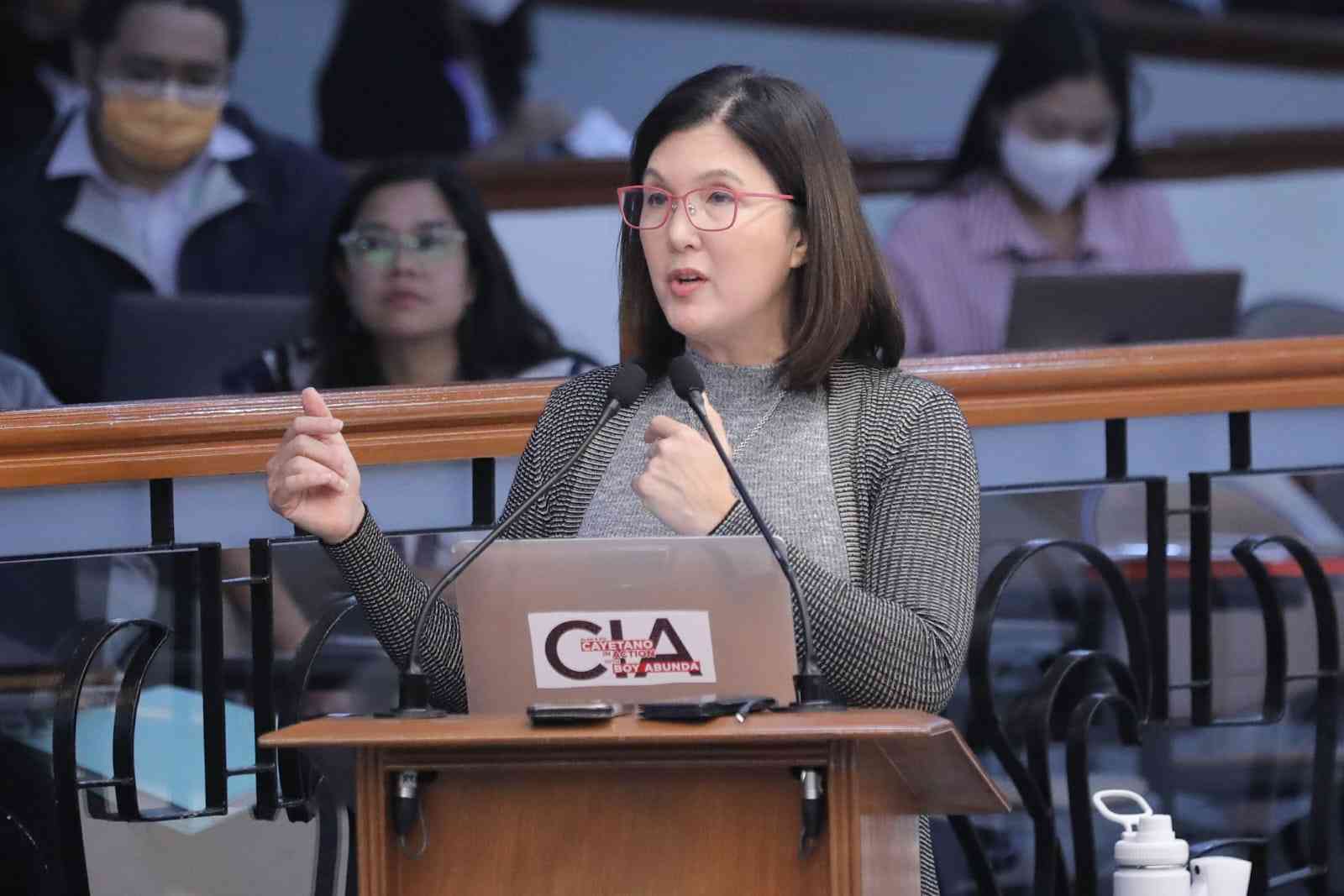 Pia Cayetano named as new Senate Blue Ribbon chairperson