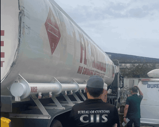 BOC confiscates 21k liters of smuggled diesel fuel in Manila