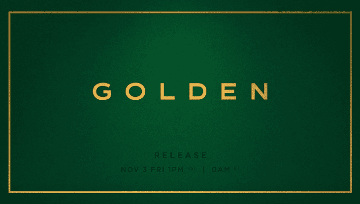 Jungkook debut solo album ‘GOLDEN’ coming on November 3