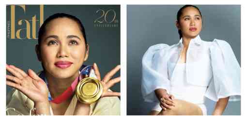 LOOK: Hidilyn Diaz takes the spotlight as 'Tatler Philippines' cover girl