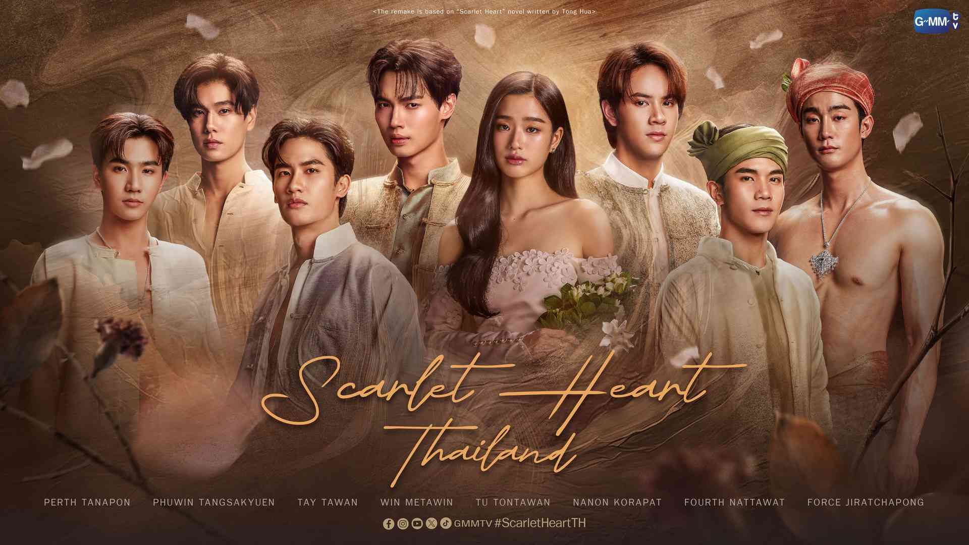 GMMTV announces  Thai adaptation of hit novel 'Scarlet Heart'