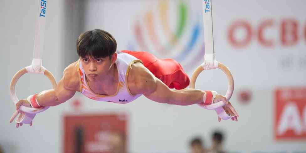 Carlos Yulo claims floor exercise gold in Asian championships
