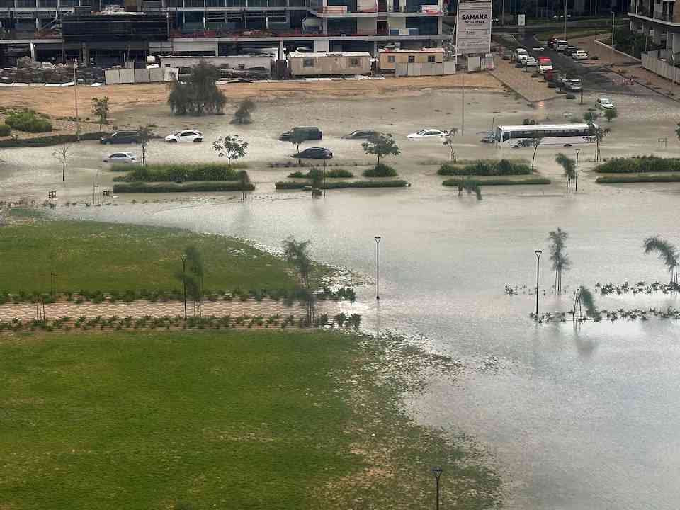Dubai International Airport diverts arriving flights due to storm