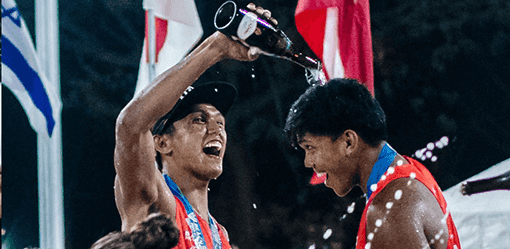 Filipino duo bags silver in  FIVB Volleyball World Beach Pro Tour