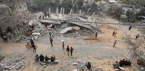 Israel kills dozens in airstrikes across the Gaza Strip