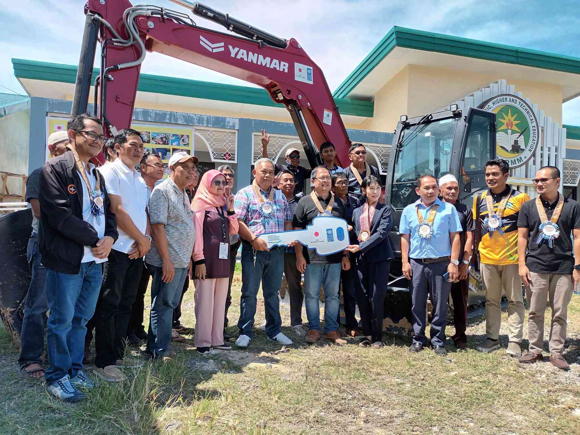 Japan, UNDP turns over farm equipment for MNLF community in Cotabato City