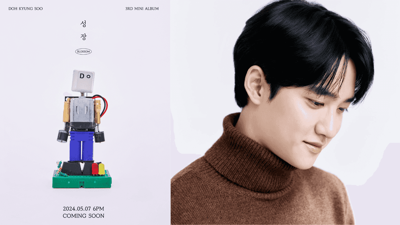 EXO's D.O. to release 3rd mini album "Growth" in May