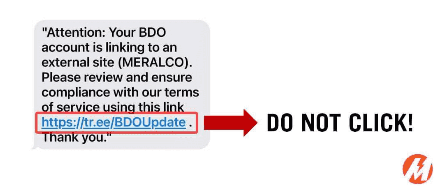 Meralco warns customers against text messages containing link