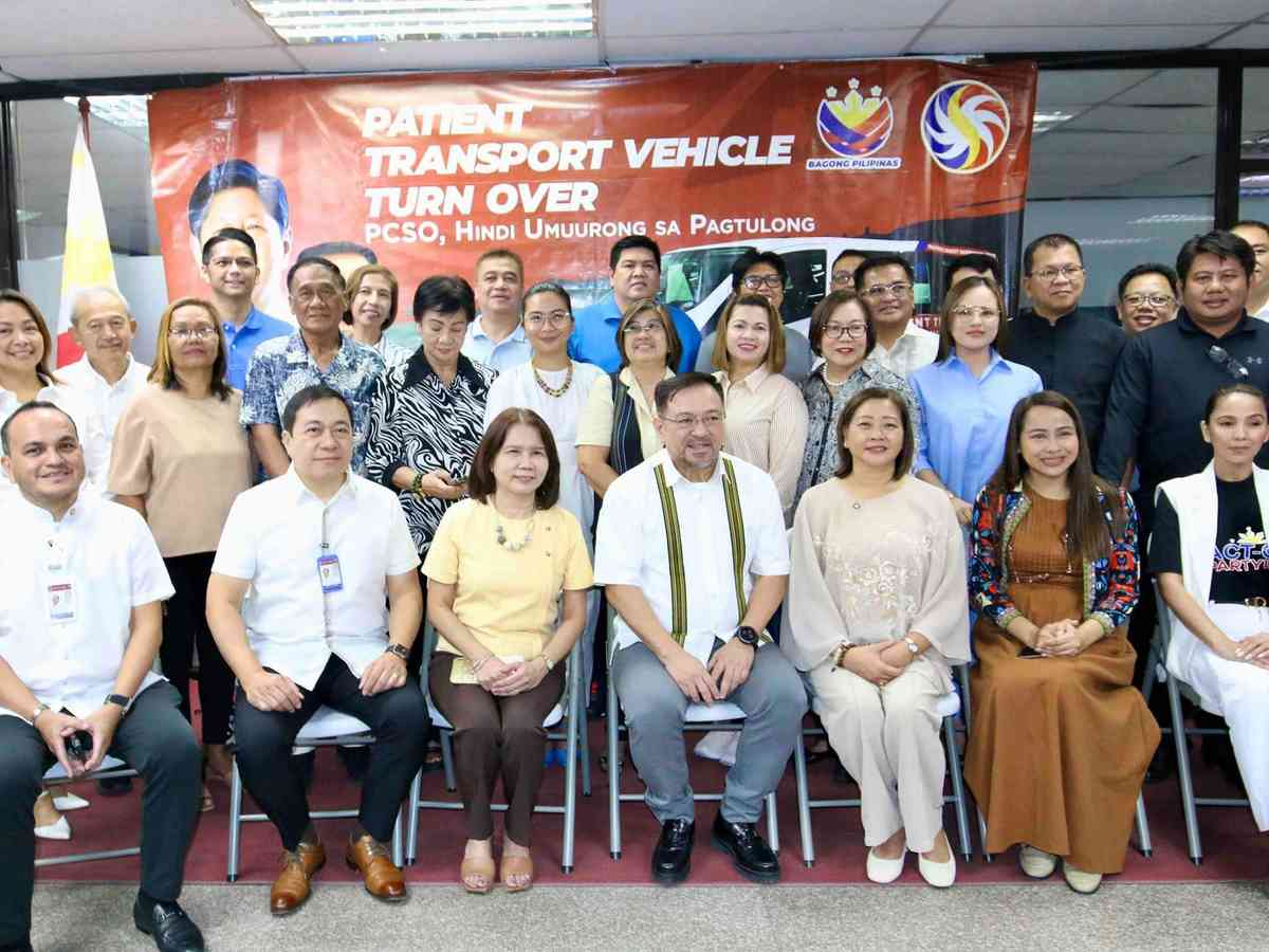 PCSO donates 50 PTVs to boost healthcare access across municipalities
