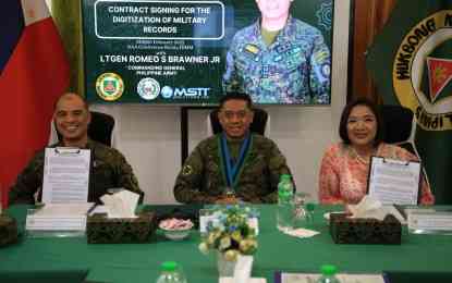 PH army to digitize all records