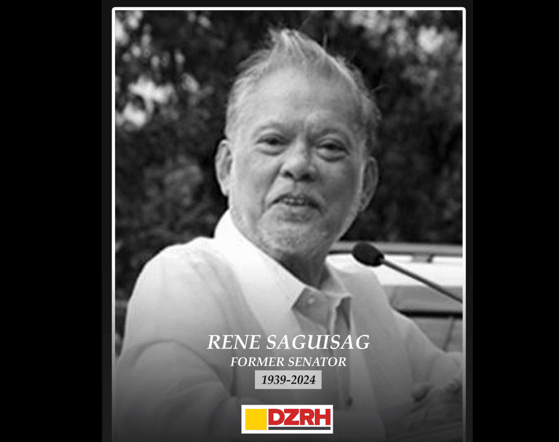 Former senator Rene Saguisag passes away at 84