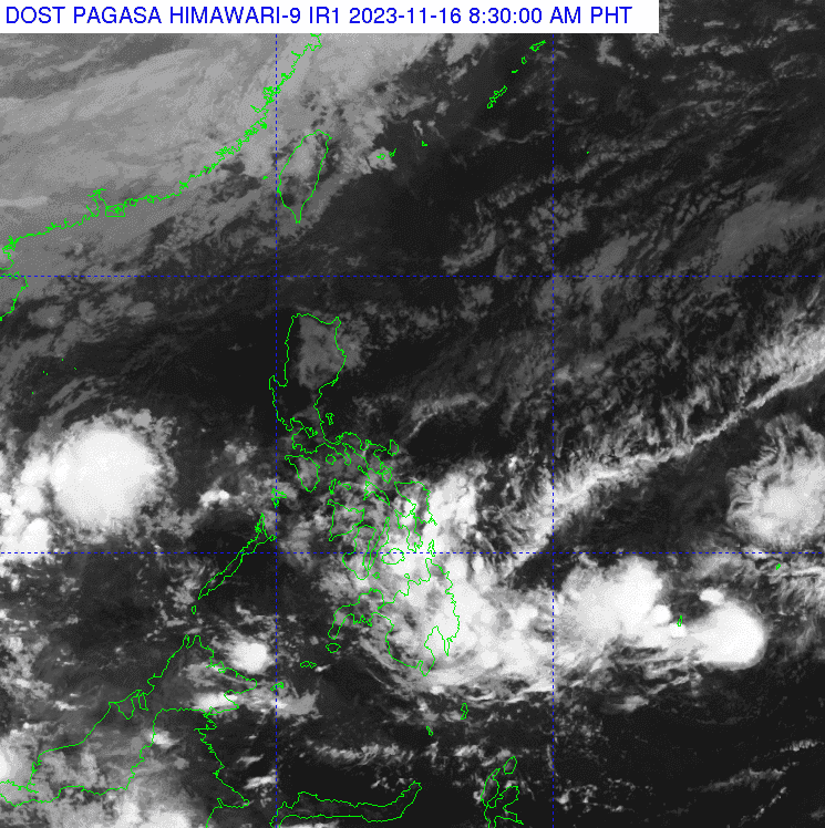 Shearline, amihan, localized thunderstorms to bring rains over parts of of PH