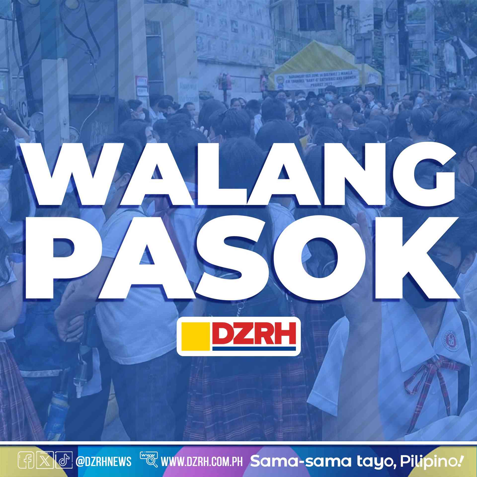 #WalangPasok: Class suspensions on Wednesday, April 3