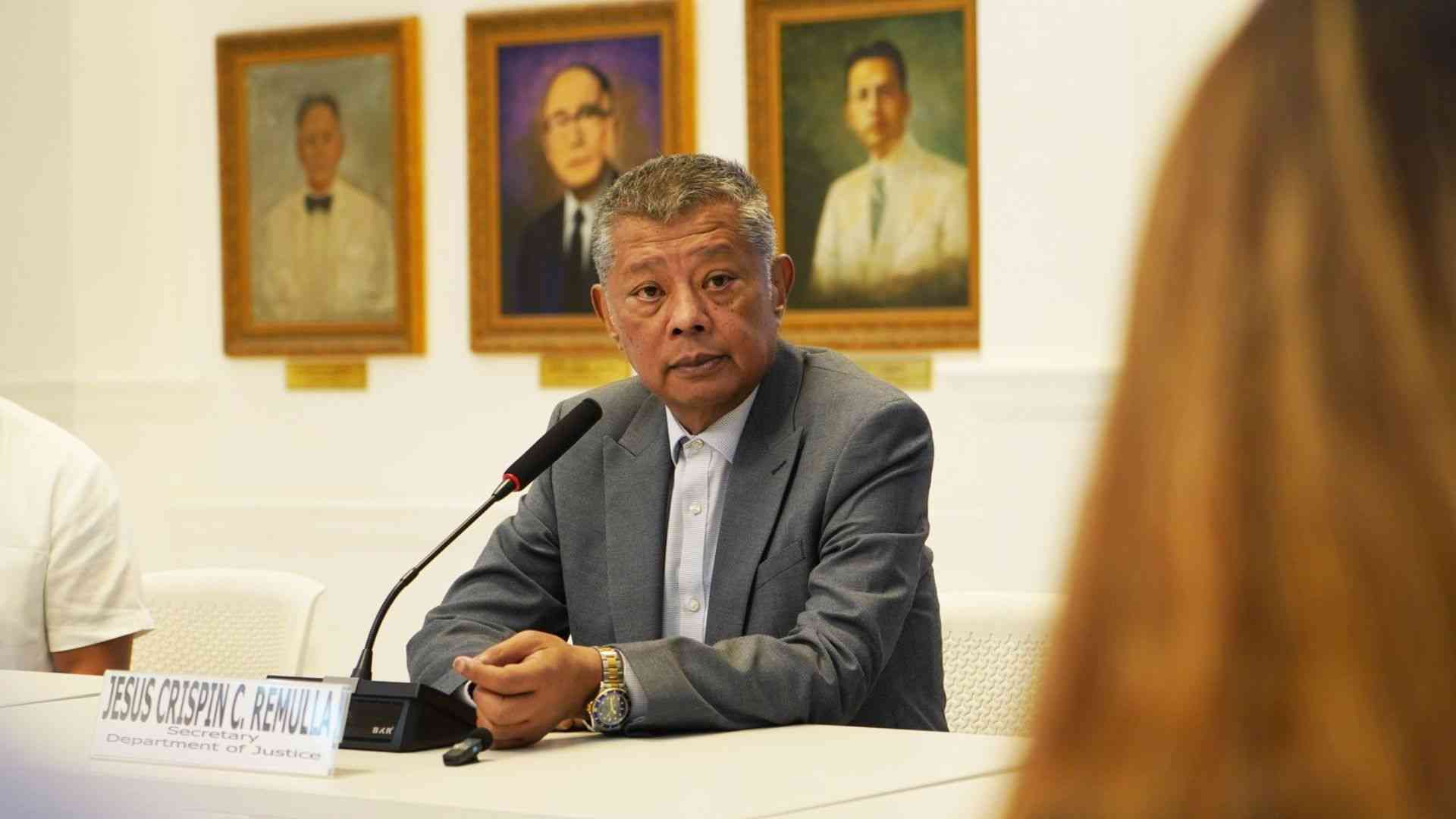 Remulla orders probe over Guo’s escape