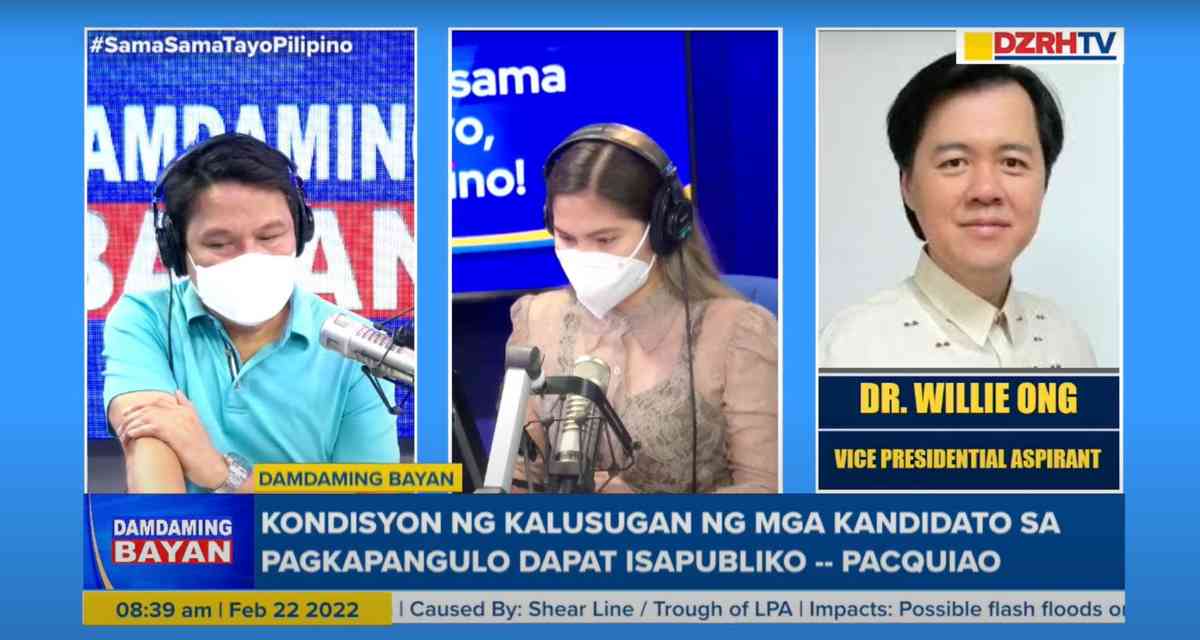 'Ako na aayos': Ong wants to lead controversy-laced PhilHealth
