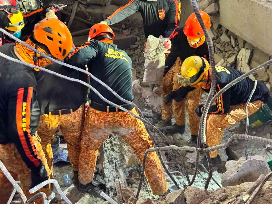Death toll in Angeles City building collapse rises to 12 as search ops continue across multiple quadrants