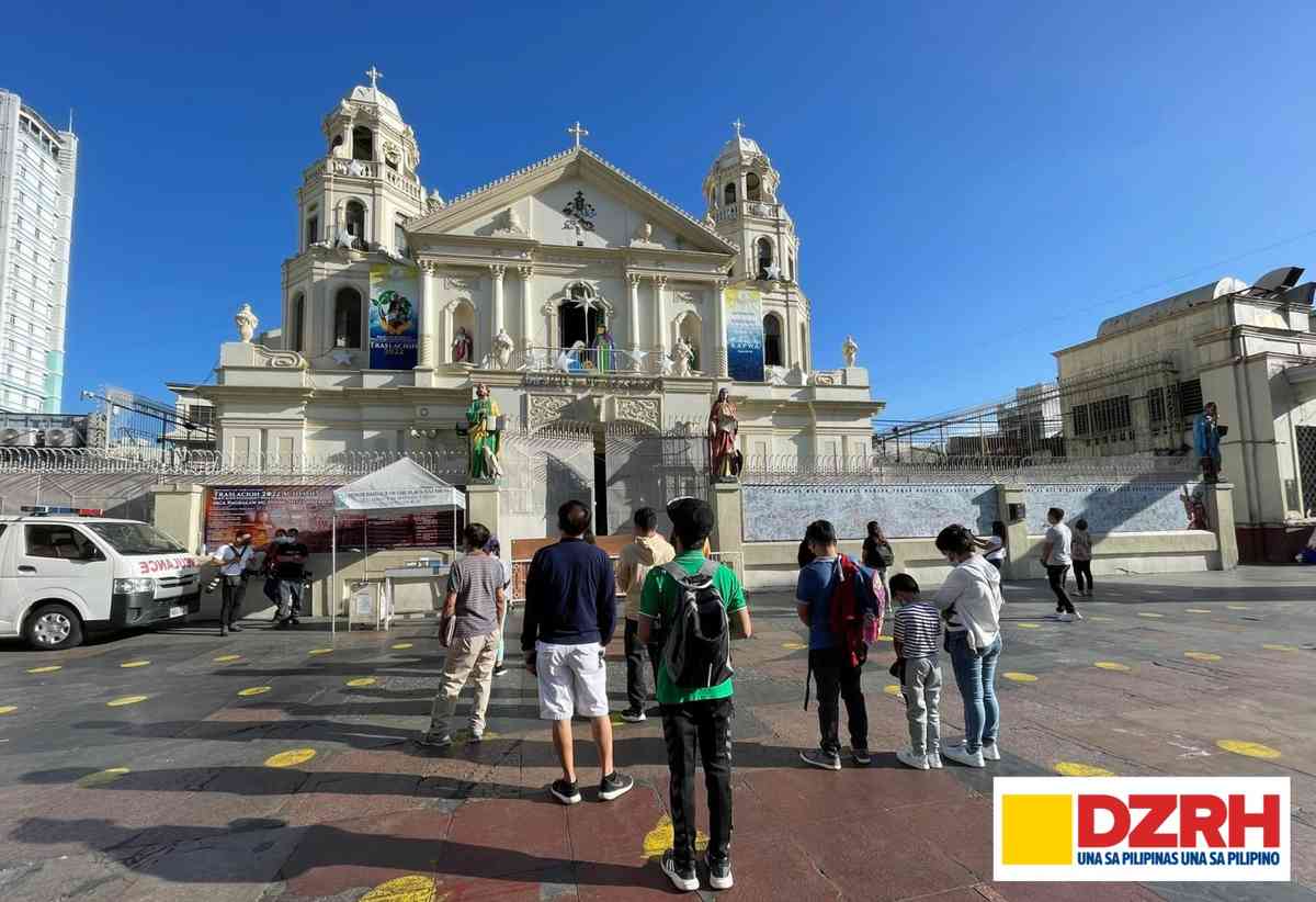 Quiapo church closed to public until January 6, 2022 — vicar