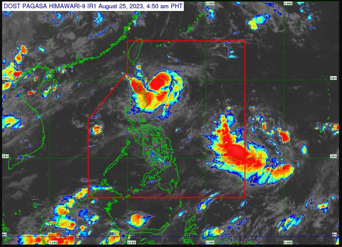4 areas under Signal No. as Tropical Storm Goring slightly intensifies