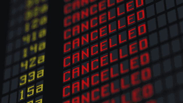 41 cancelled flights on Monday, September 26 due to Karding