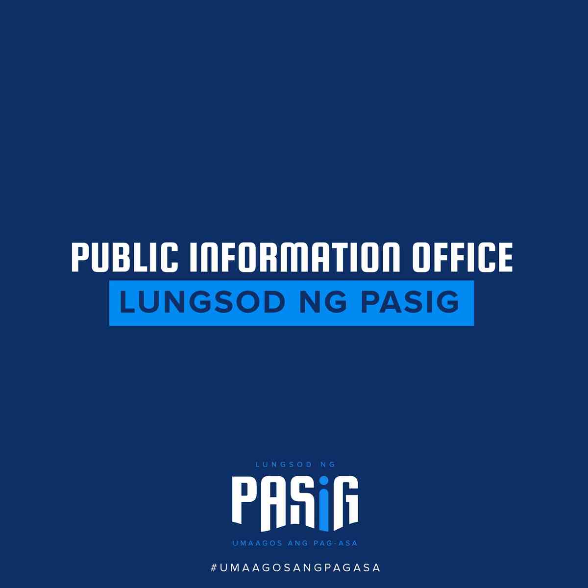 Pasig City PIO's Twitter account hacked