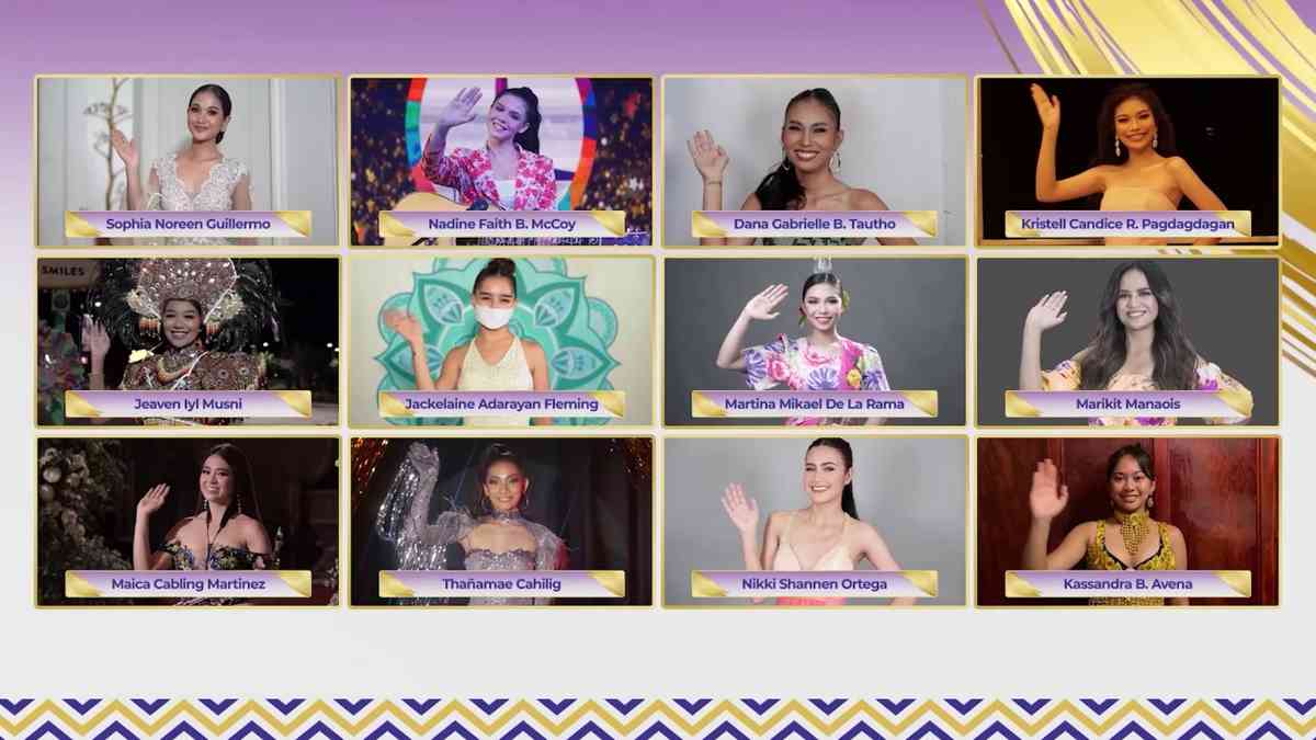 Aliwan Fiesta Digital Queen 2022 finalists showcase their talents and skills
