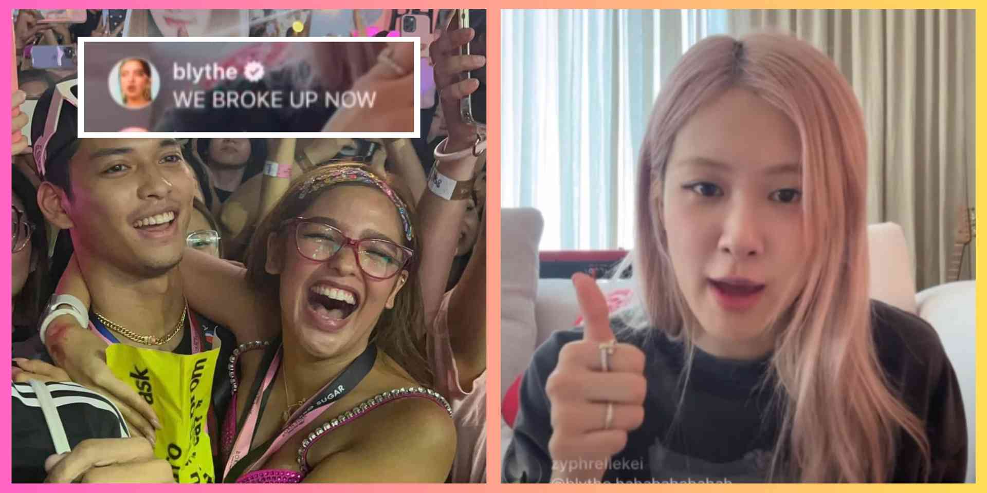 Andrea Brillantes opens up to BLACKPINK's Rosé about her split with Ricci Rivero