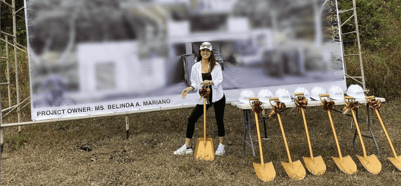 "Still pinching myself!" Belle Mariano breaks ground for dream home