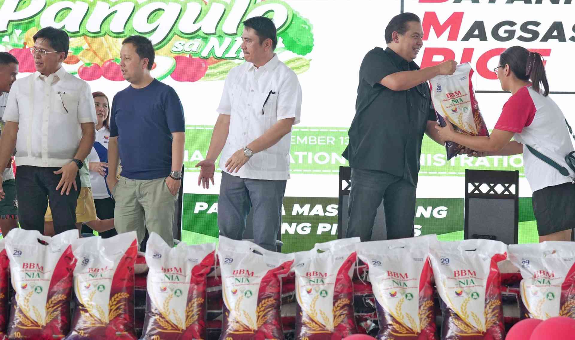 ‘Bigas na abot kaya ang presyo’: House Spox Romualdez wants cheaper rice nationwide through Kadiwa Centers