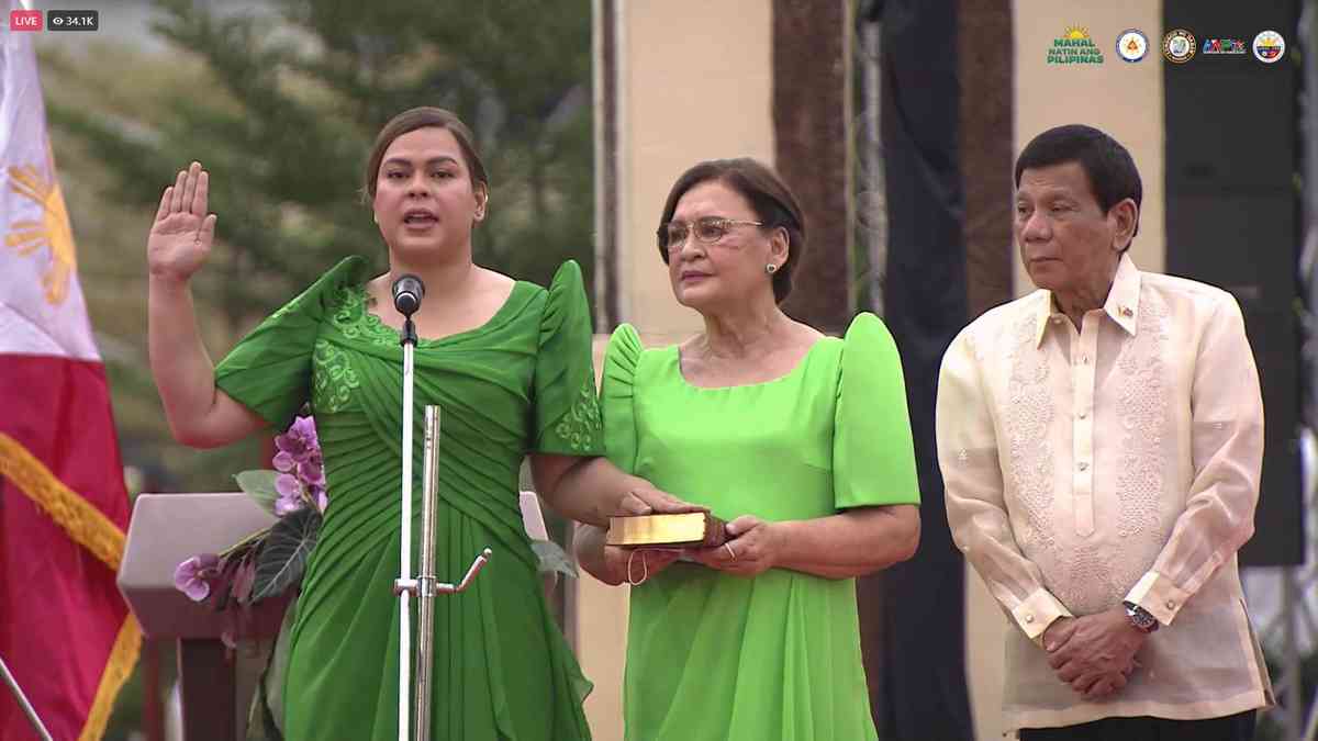 Bongbong Marcos says Sara Duterte 'will do a great job' as VP