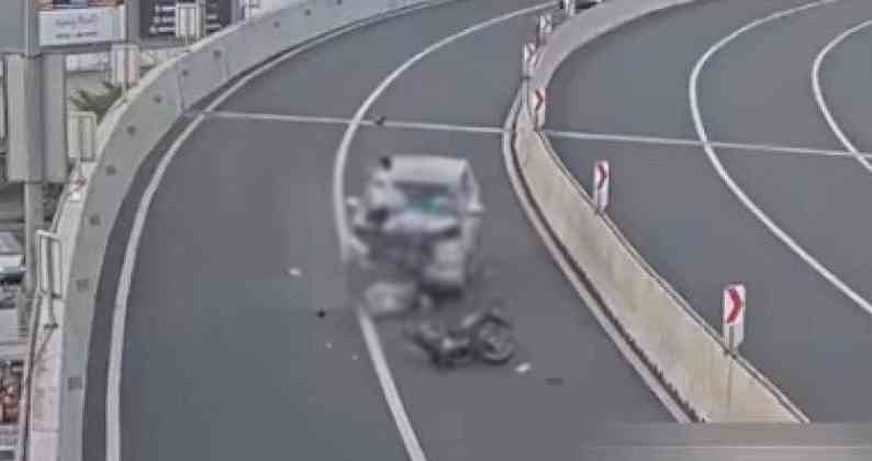 Car driver in Skyway crash cleared of liability on drunk rider's death