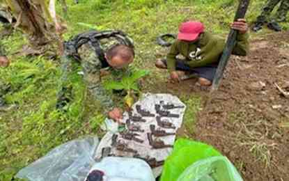 NPA guns, ammunition recovered in remote Sarangani village