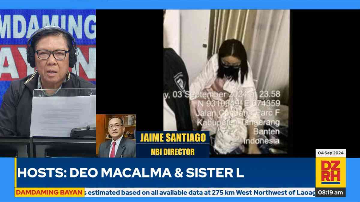 NBI Director: Guo to be immediately brought back to PH