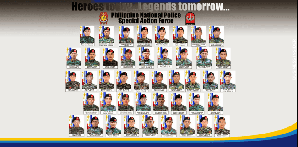 'Their heroism will always inspire us ' Marcos honors fallen SAF 44