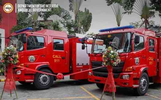 DILG distributes 56 firetrucks to LGUs