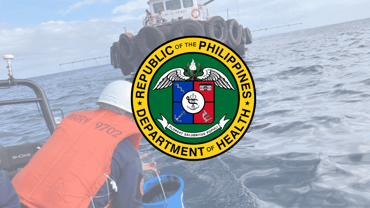 DOH distributes medical equipments to oil-spill affected areas