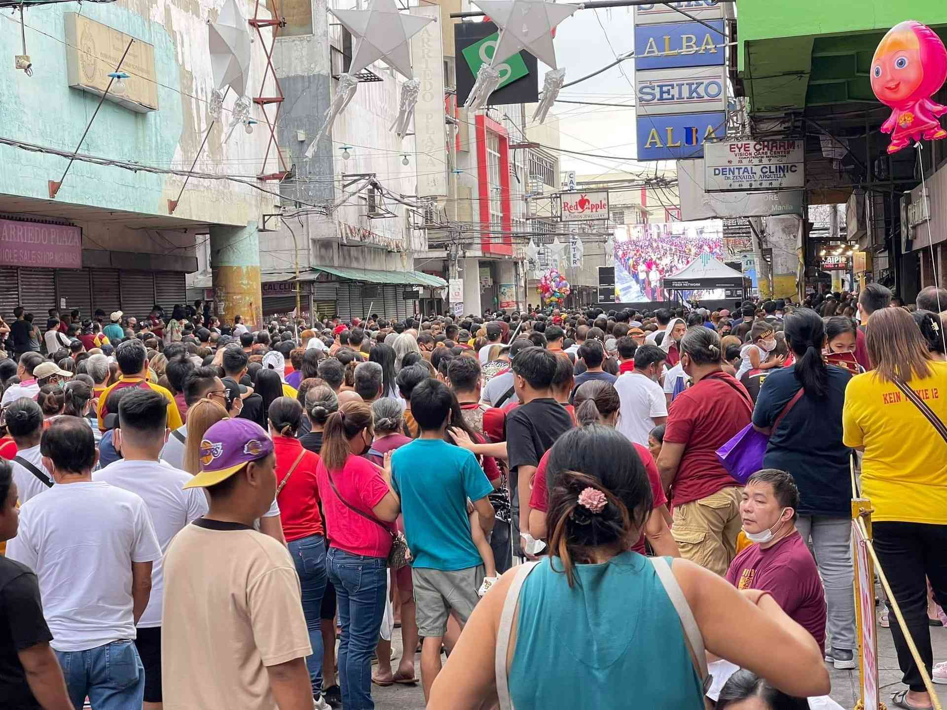 DOH reports more than 600 medical consultations during Black Nazarene Feast