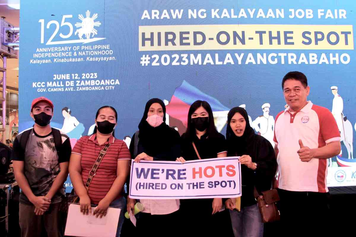 4k vacancies offered in DOLE-Zamboanga's Independence Day job fair