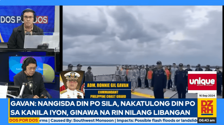 Crew of BRP Teresa Magbanua arrives at Palawan, receives first aid — Gavan