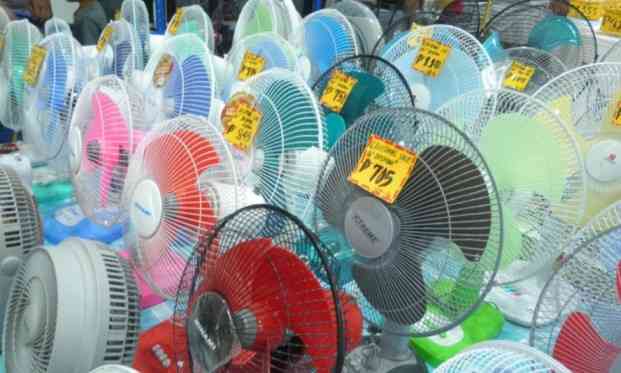 Solon urges DTI to monitor prices of electric fans, cooling appliances