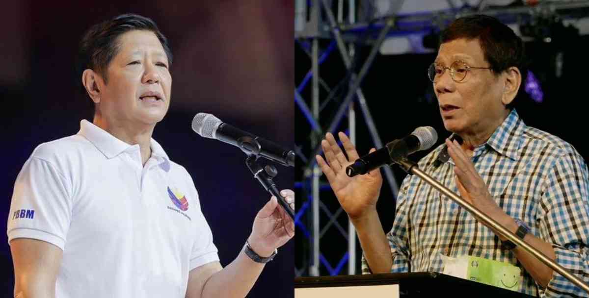 Duterte dares PBBM to undergo drug test