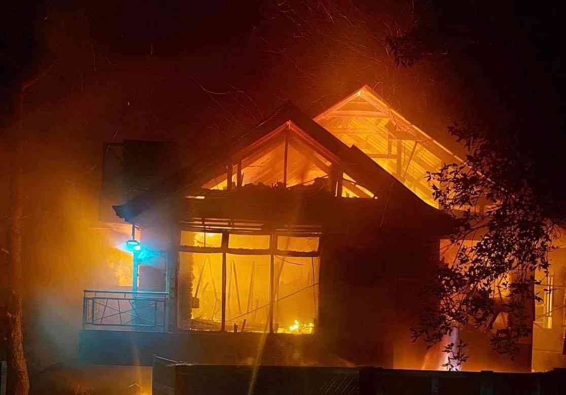 Engineer in Baguio City, dead after being trapped in house fire